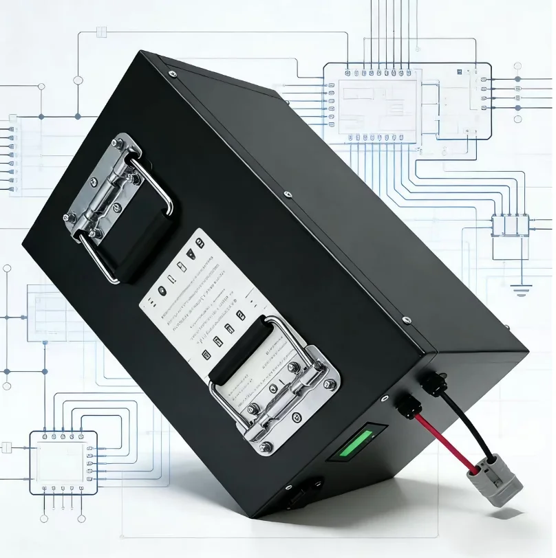 60V LiFePO4 Battery 100Ah/120A - огляд і ціна 72V 60Ah Lifepo4 Battery Pack