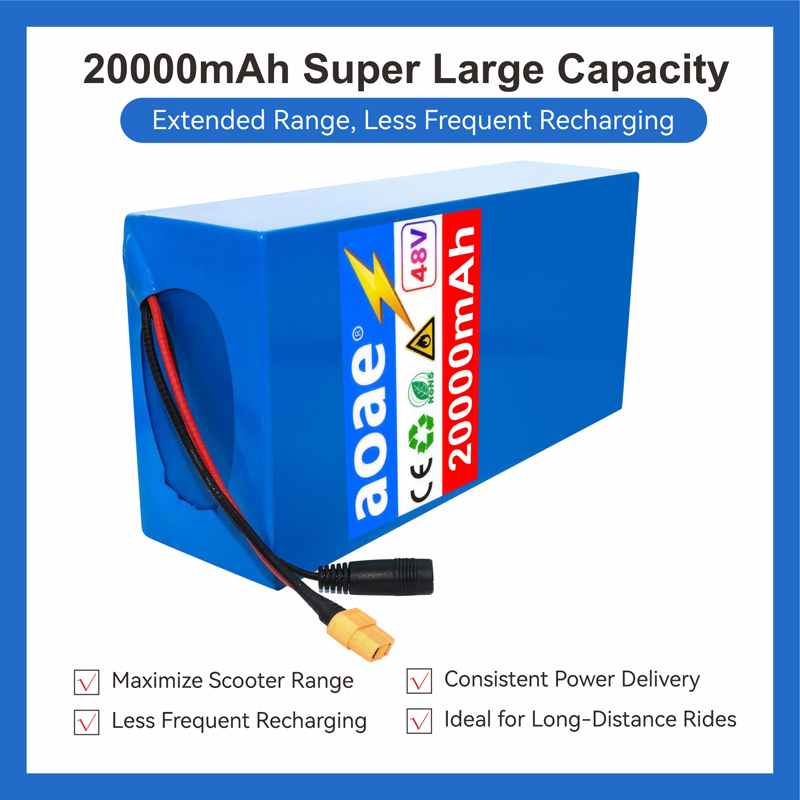 48V Electric Scooter Battery 1 - огляд і ціна 60V 30Ah Electric Scooter Battery